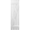 Ekena Millwork Americraft 4-Board (2 Batten) Wood Spaced Board-n-Batten Shutters w/ Z-Bar, ARW102SB415X77WHH, PR ARW102SB415X77WHH - alternate 6